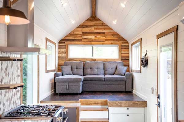 Tiny House Bedroom Ceiling Color