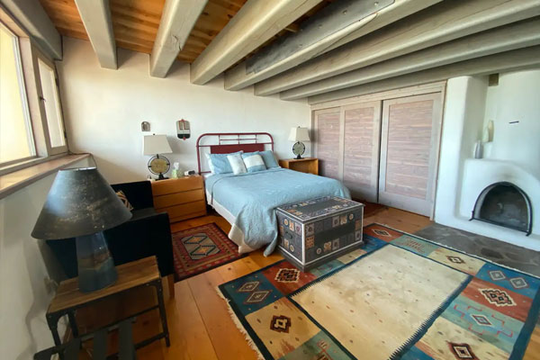 earthship bedroom interior design style