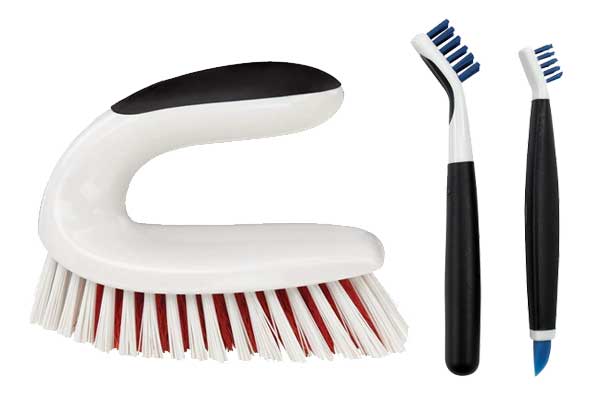 OXO deep cleaning brushes