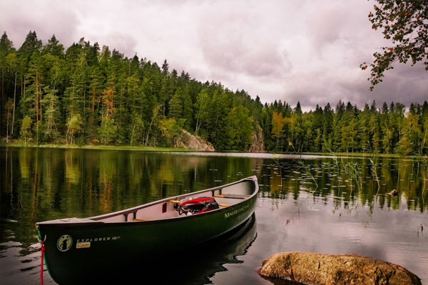 finland lakeside landscape
