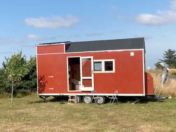 tiny house for rent Fanø denmark