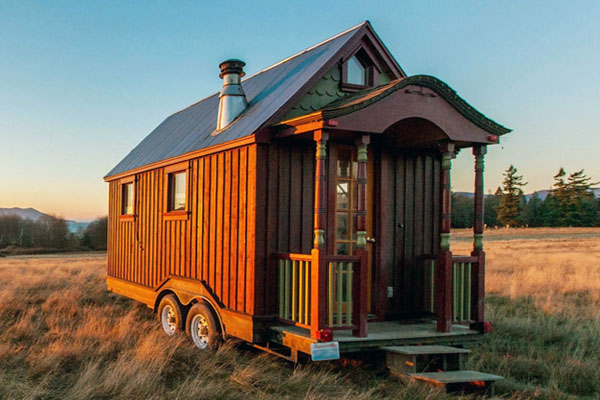 tiny home on a trailer