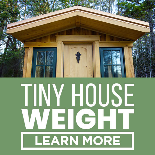 how much does a tiny house weigh