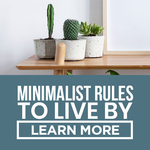 rules minimalists live by