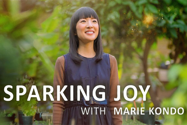 sparking joy with marie kondo