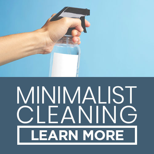 minimalist cleaning