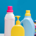 detergent and softener bottles