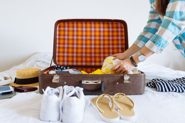 minimalist packing for travel