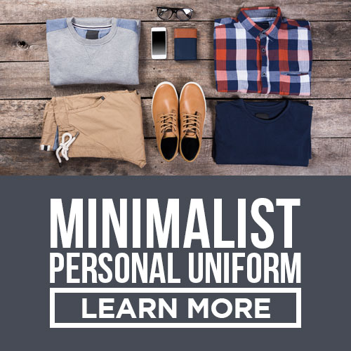 minimalist personal uniform