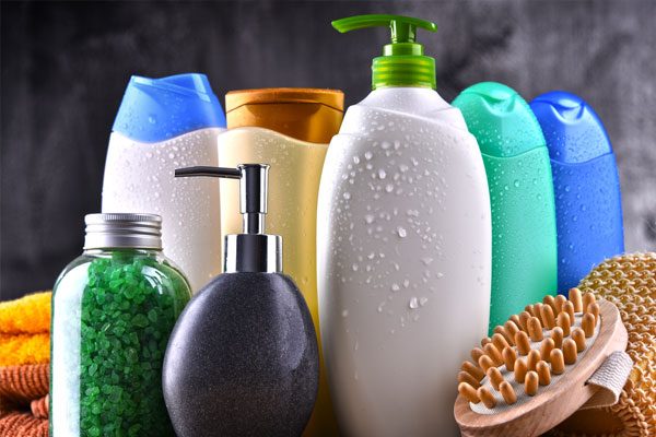remove unused shampoo bottles
