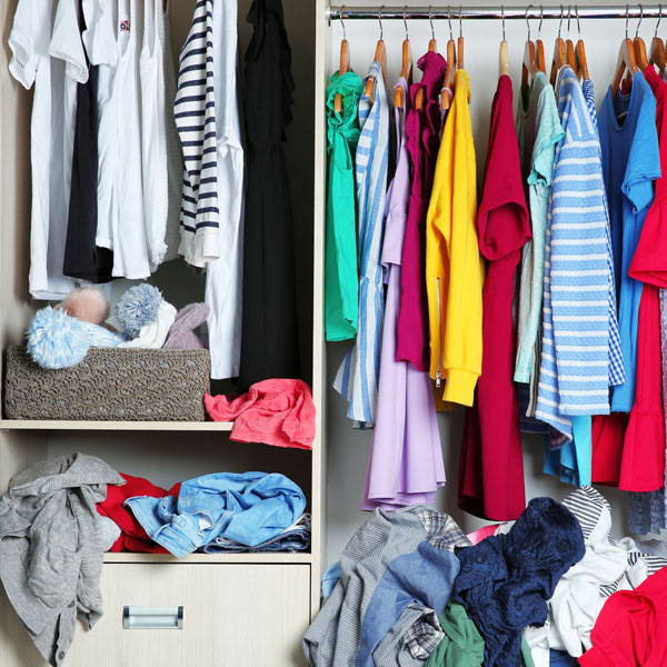 start small by decluttering your wardrobe