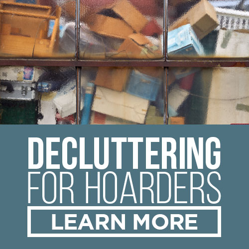 decluttering when you are a hoarder