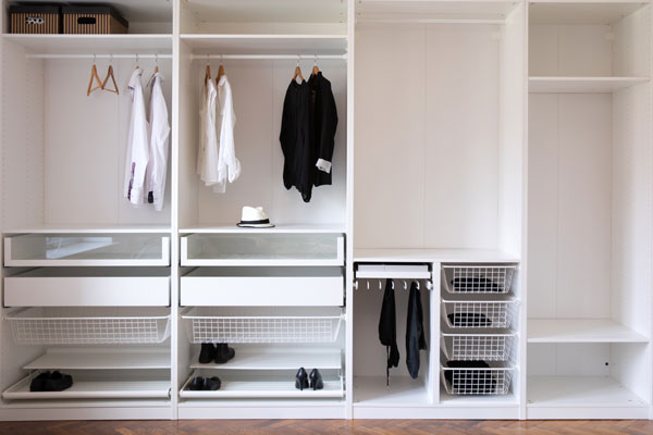 declutter your space before organizing