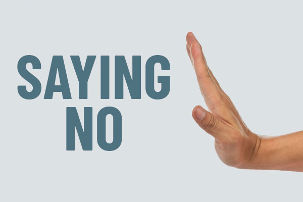 Why Saying No Matters