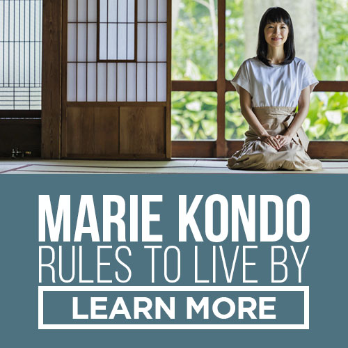 marie kondo rules to live by