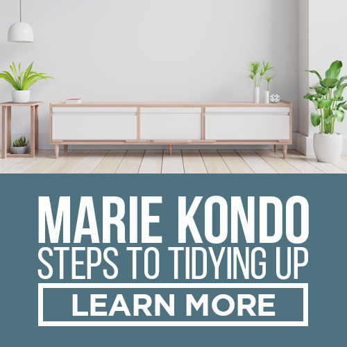 marie kondo steps to tidying up method