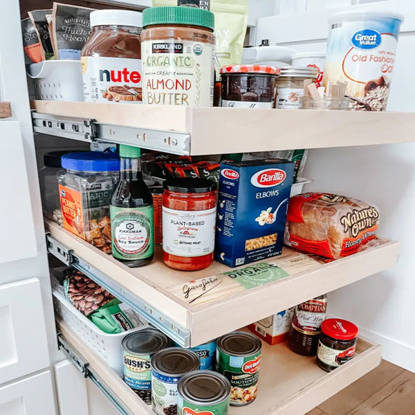 Tiny House Kitchen Food Storage Ideas