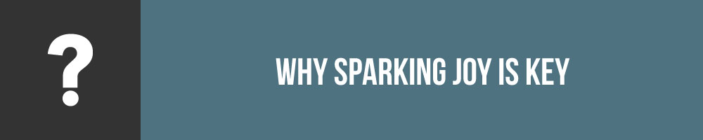 Why Sparking Joy Is Key