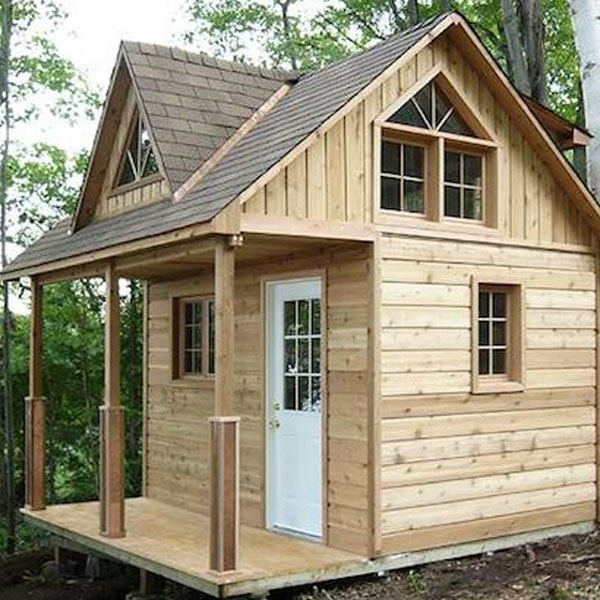 10 x 10 tiny house cabin