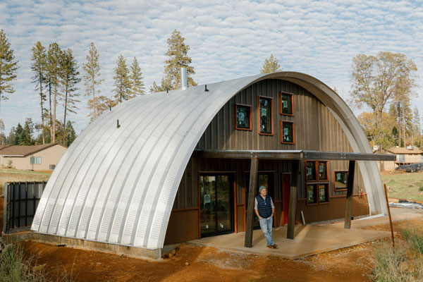 2 Story Quonset Hut Home