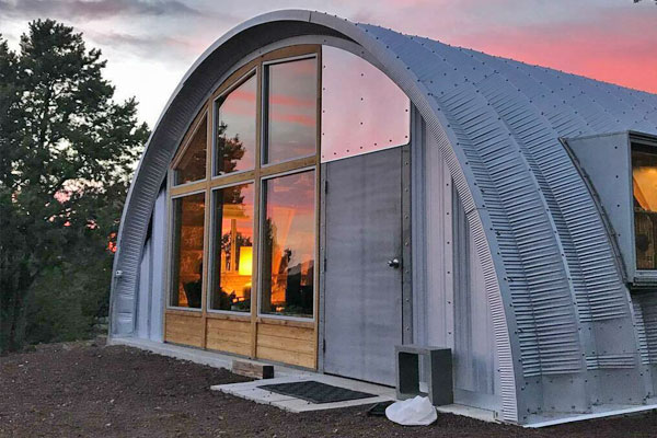 One Story Quonset Hut Home