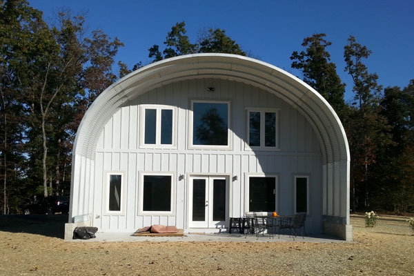 Two Story Quonset House