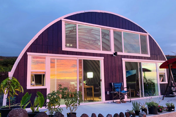 Two Story Quonset Hut Home