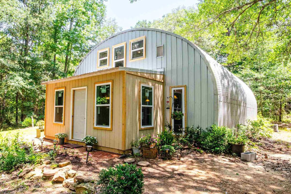 Two Story Quonset Hut House