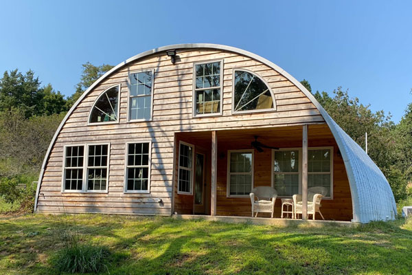 Two Story Quonset Hut Large House