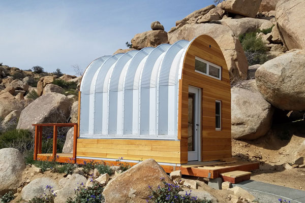 Two Story Quonset Hut Tiny House