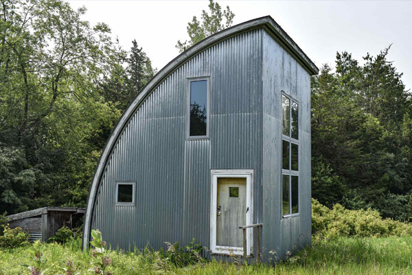 Two Story Quonset Hut Unique House