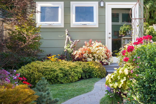 control pests with tiny house landscaping