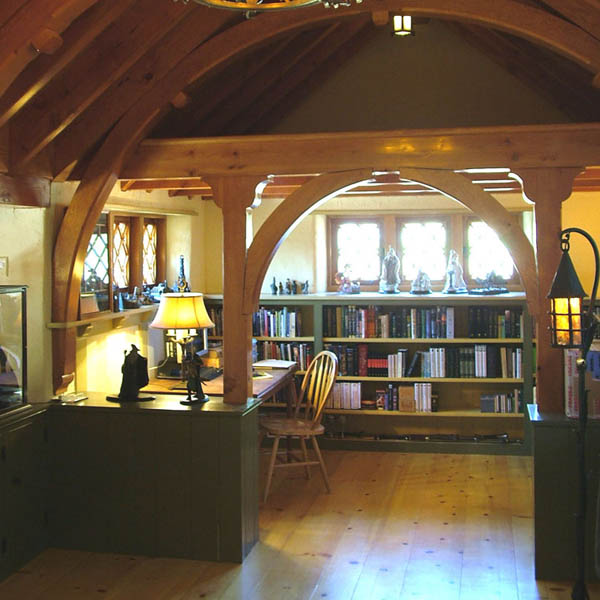 cozy hobbit house interior