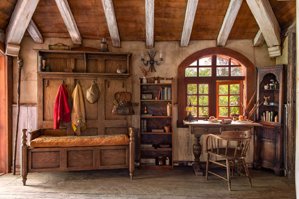cozy hobbit house space