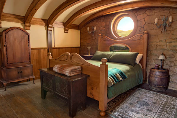 hobbit house bed room