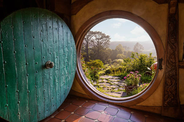 hobbit house doorway