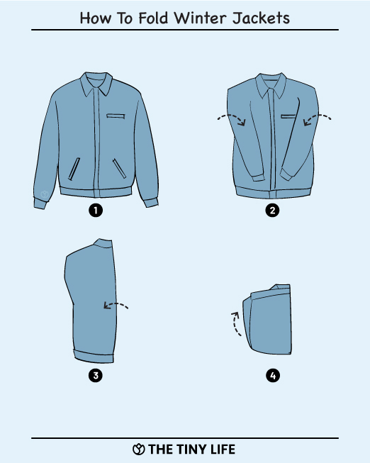 how to fold jacket