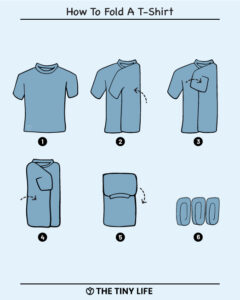 Step-By-Step Guide: How To Marie Kondo Fold Like A Pro - The Tiny Life