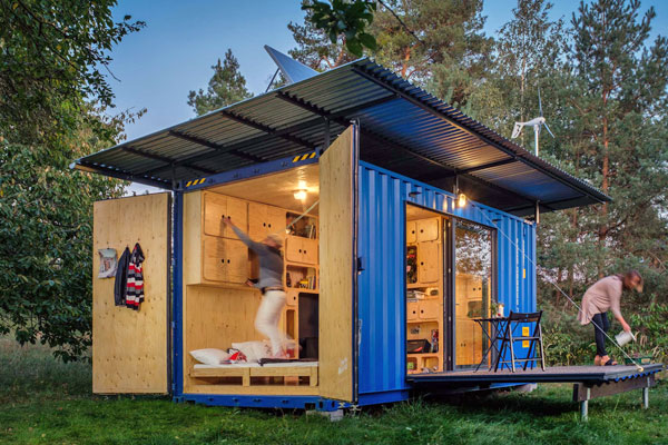 10x20 tiny container house