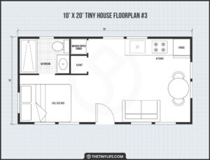 10 x 20 Tiny Home Designs, Floorplans, Costs And Inspiration - The Tiny ...