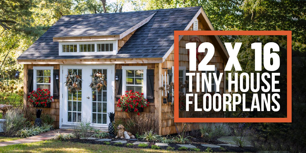 12x16 tiny house floorplans