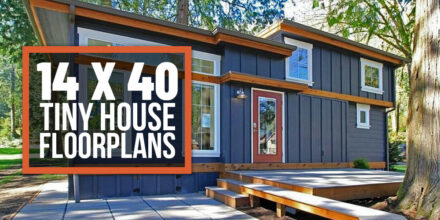 14 x 40 tiny house floorplans