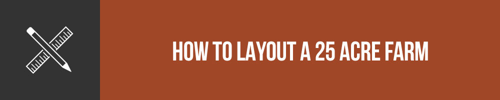 How To Layout A 25 Acre Farm