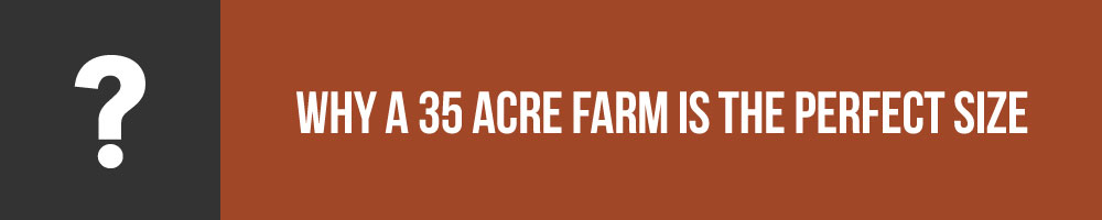Why A 35 Acre Farm is The Perfect Size