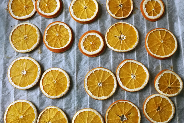 dehydrated oranges