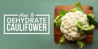 how to dehydrate cauliflower