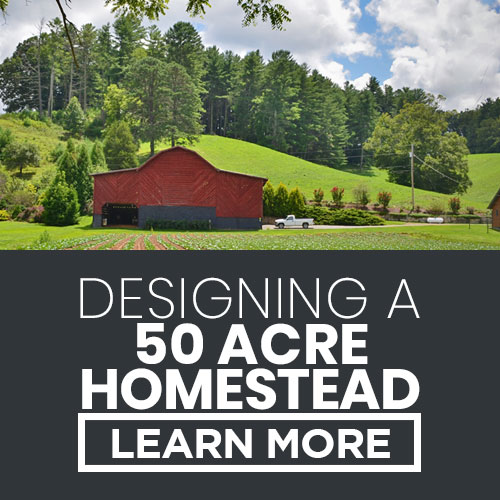 fifty acre homestead layout