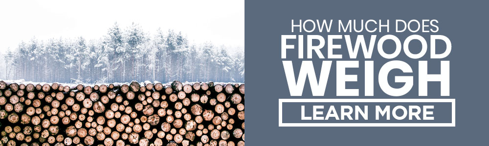 how much does a cord of firewood weigh