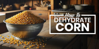 how to dehydrate corn