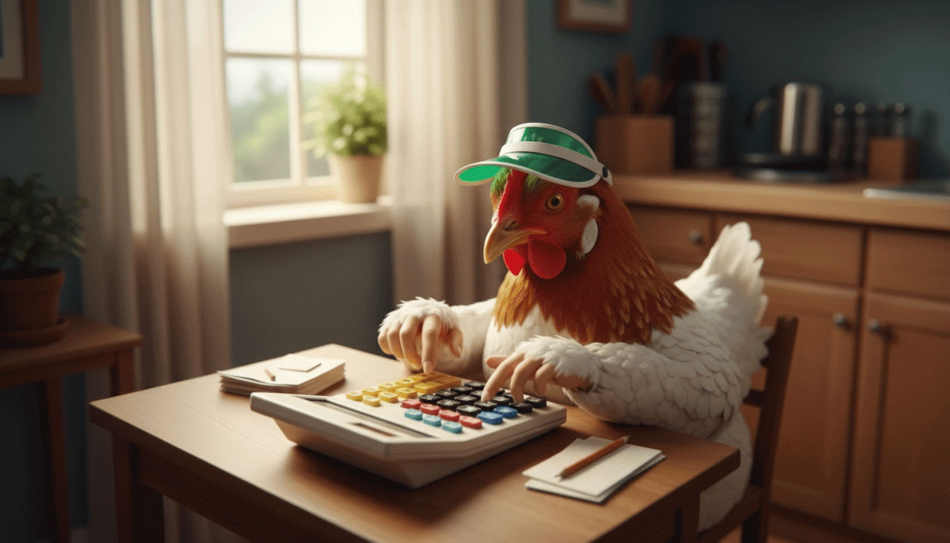 calculating how many chickens per acre